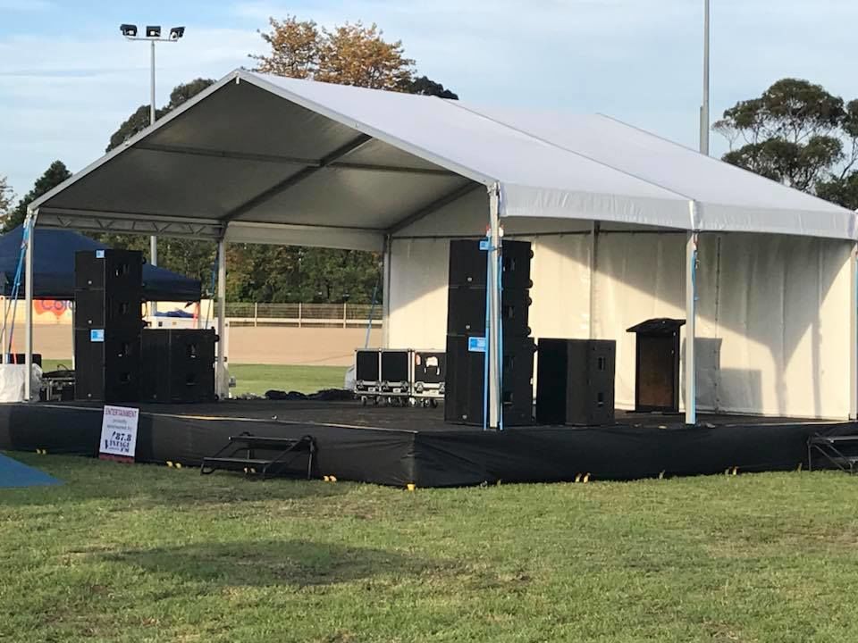 Outdoor Stage Hire Sydney